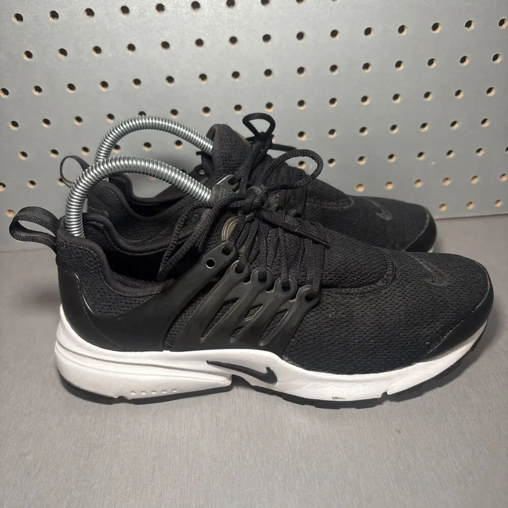 Nike Air Presto Shoes Womens Size 8 Black White Sneakers Athletic Gym 878068-001
